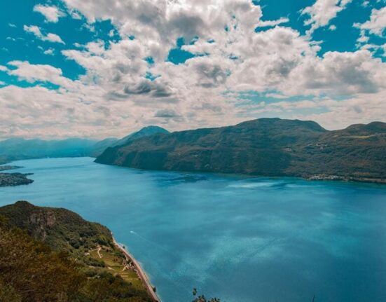 Le lac du Bourget depuis la Chambotte