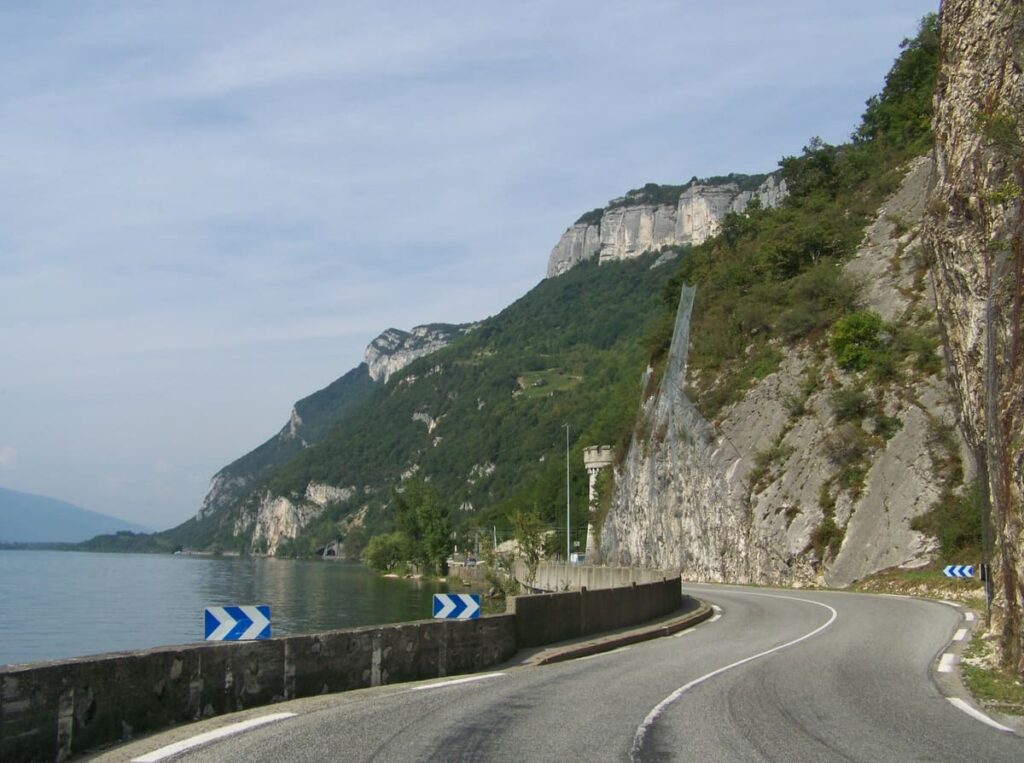 departementale_991_Lac_du_Bourget