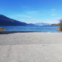 Plage de Mémard aix les bains