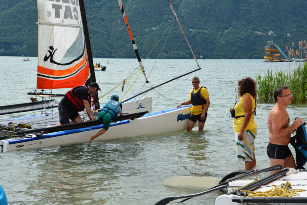 faites du nautisme aix les bains bourget lac