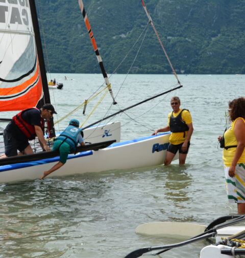 faites du nautisme aix les bains bourget lac