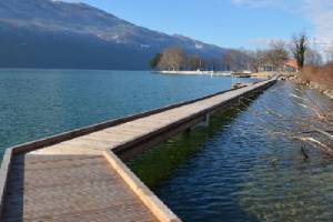 promenade lac du bourget