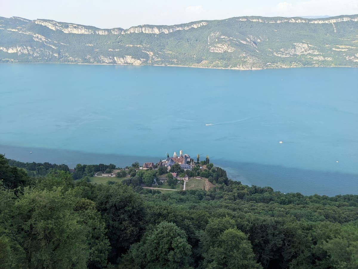 tour lac bourget velo électrique abbaye hautecombe