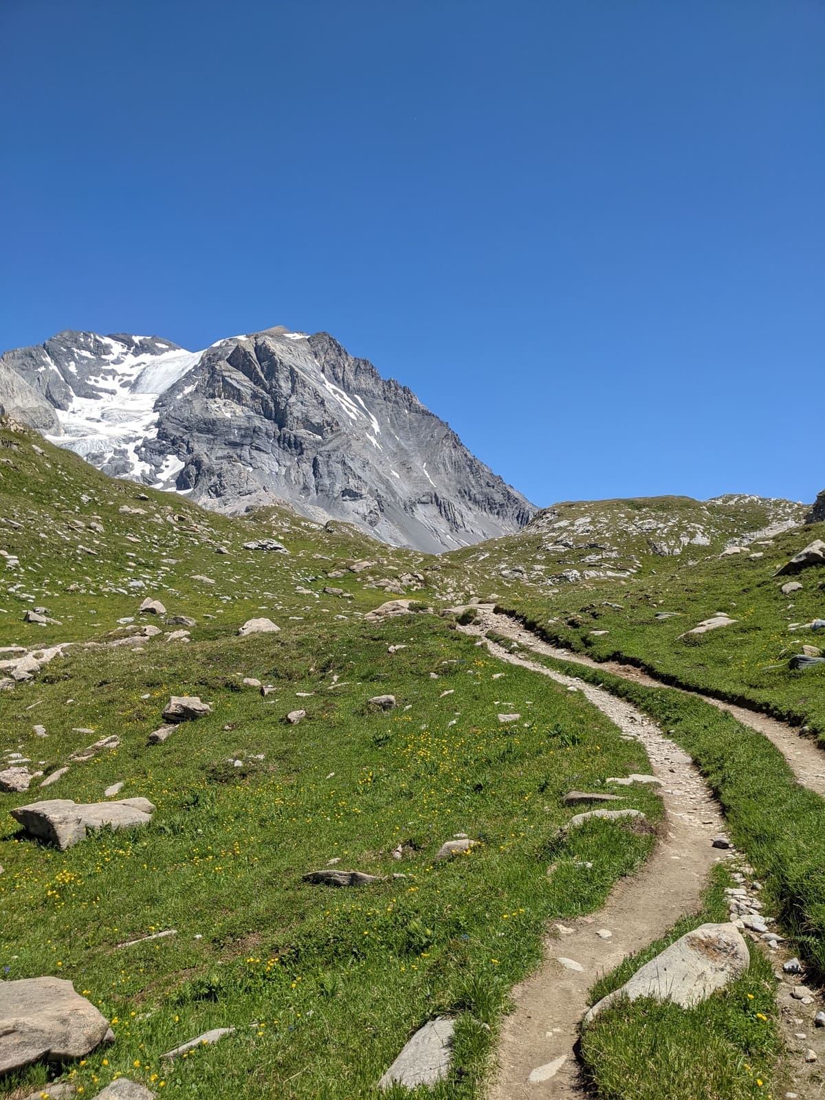 Grande casse topo randonnee lac des vaches col vanoise pralognan