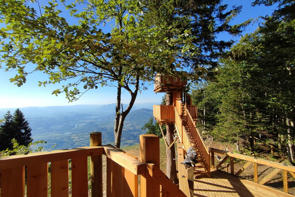 Parcours dans les arbres Dent du Chat