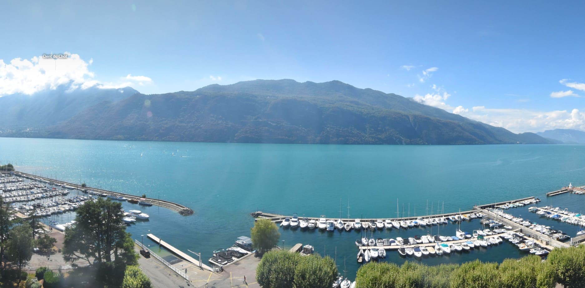 Webcams du lac du Bourget