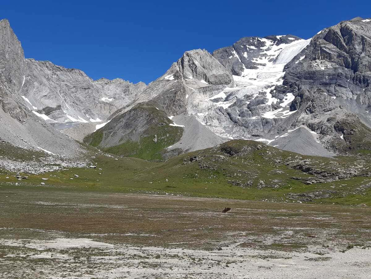 topo randonnee lac des assiettes vanoise pralognan