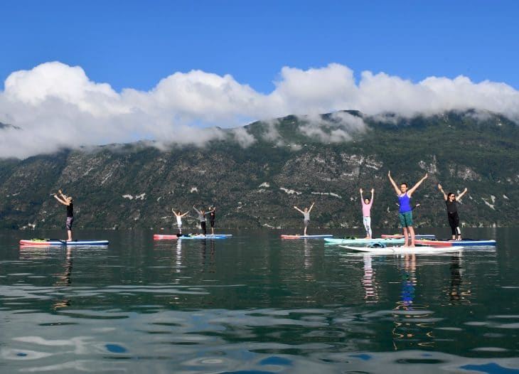 Be Fit aix les Bains yoga paddle