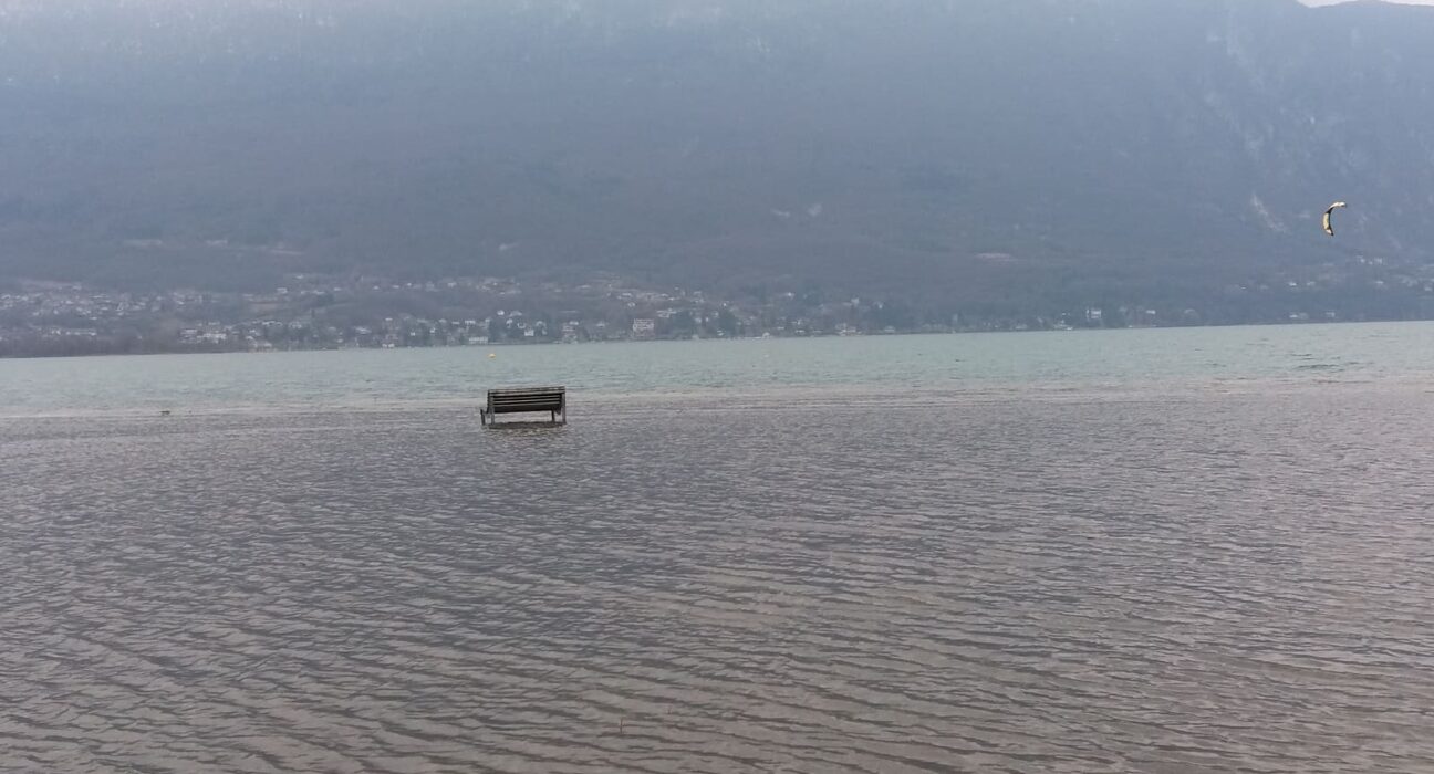 Inondation lac du bourget crues