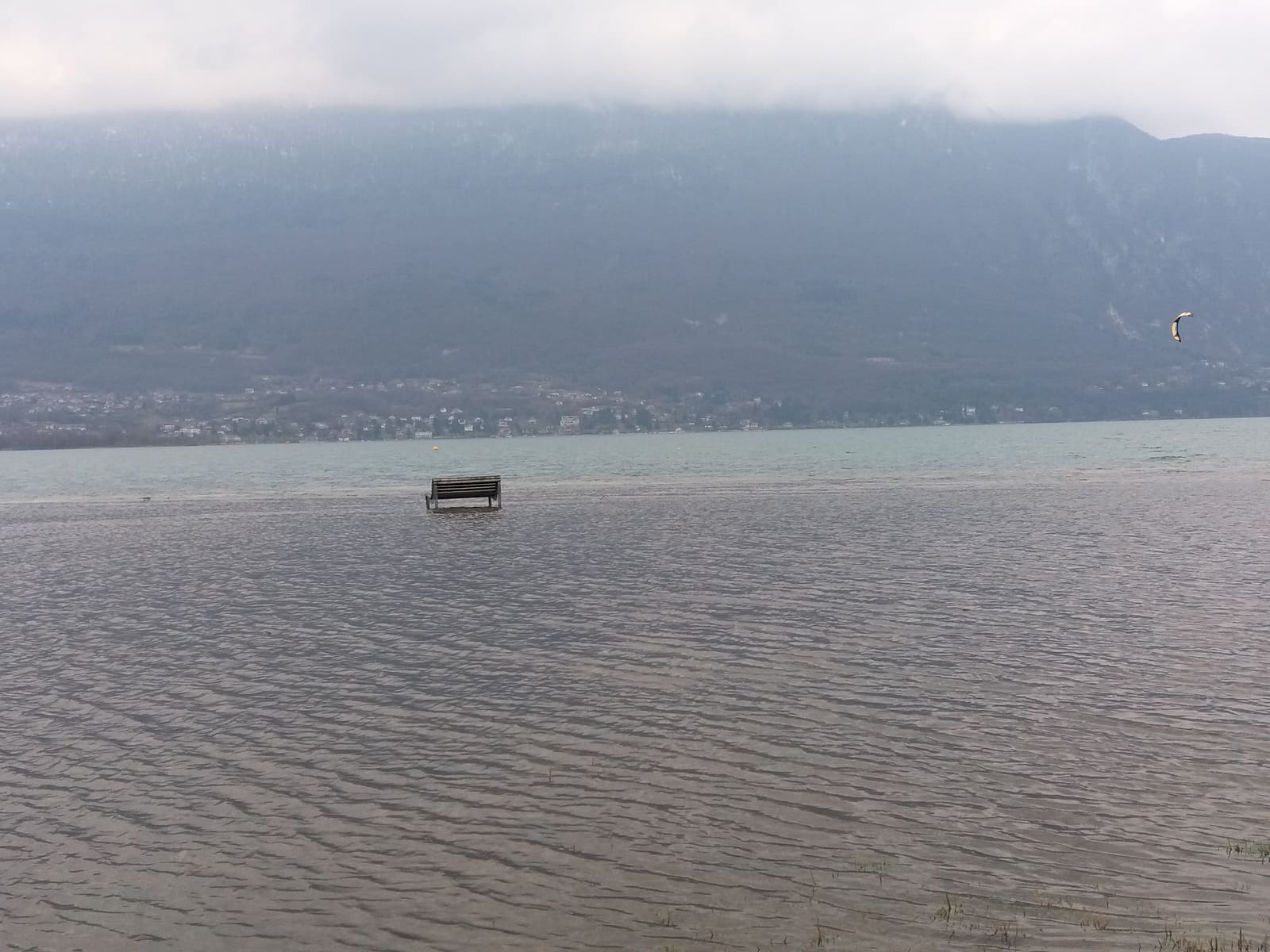 Inondation lac du bourget crues