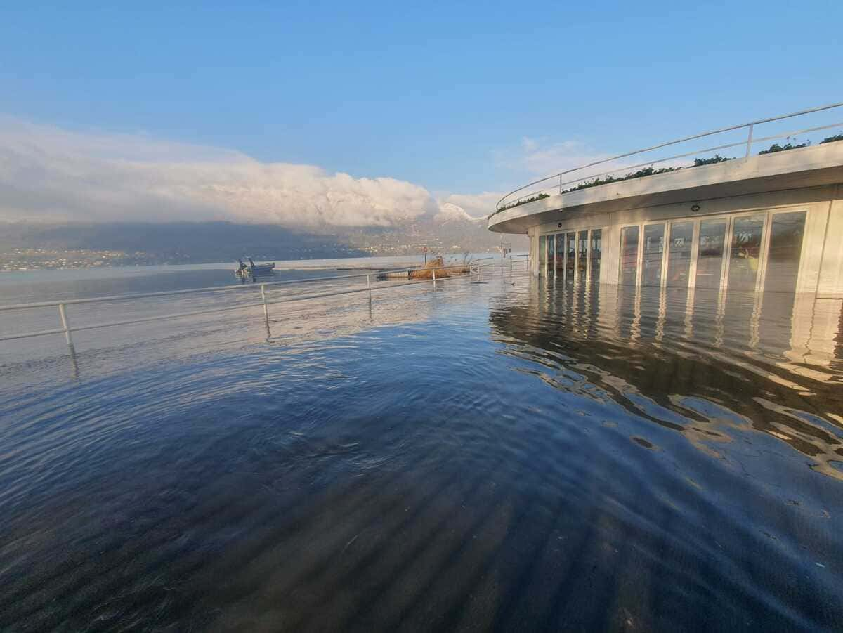 Restaurant Lido inondé