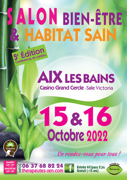 Salon bien-être et habitat sain aix-les-Bains