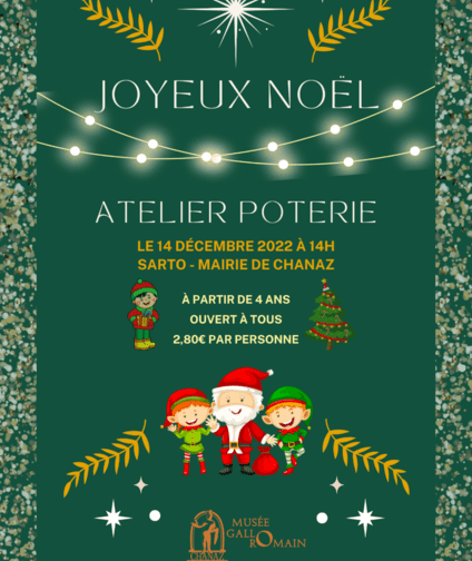 atelier poterie noel chanaz