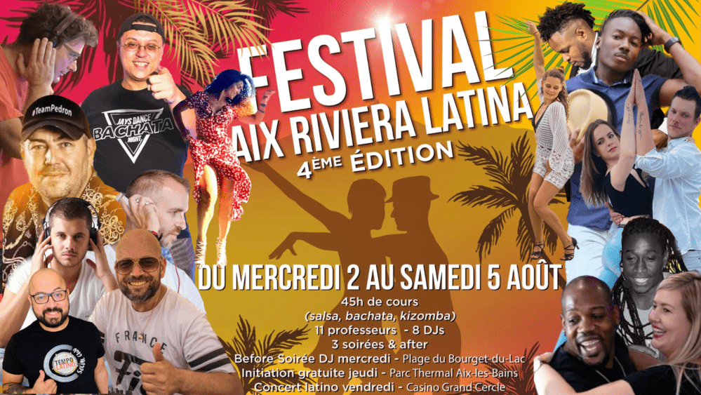 Festival Aix Riviera Latina 2023 Aix-les-Bains