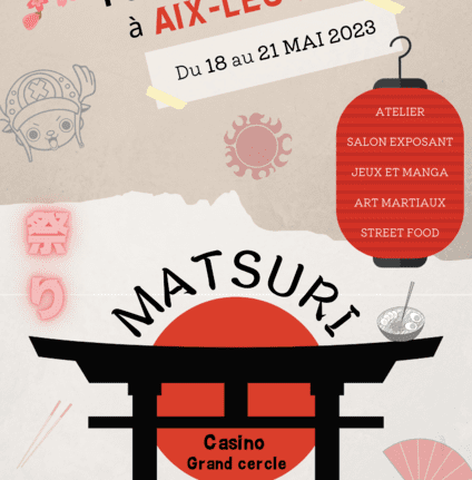 MATSURI, FESTIVAL JAPONAIS À AIX-LES-BAINS