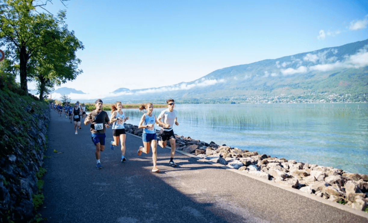 course 10km aix les bains