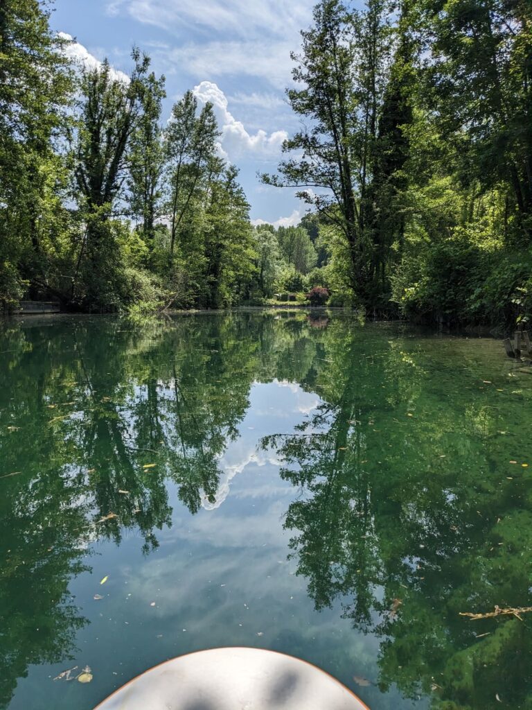 idée sortie stand up paddle canal savières