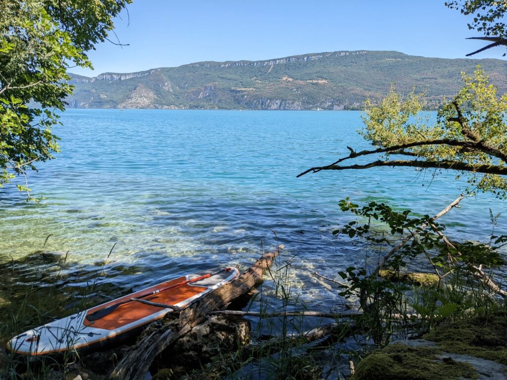 traverser lac du bourget paddle