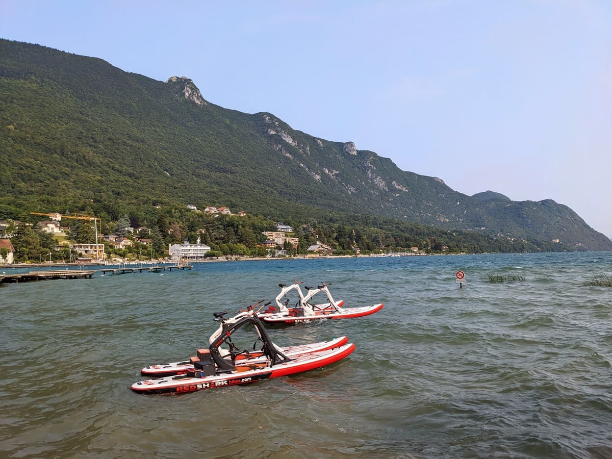 paddlebike lac du bourget