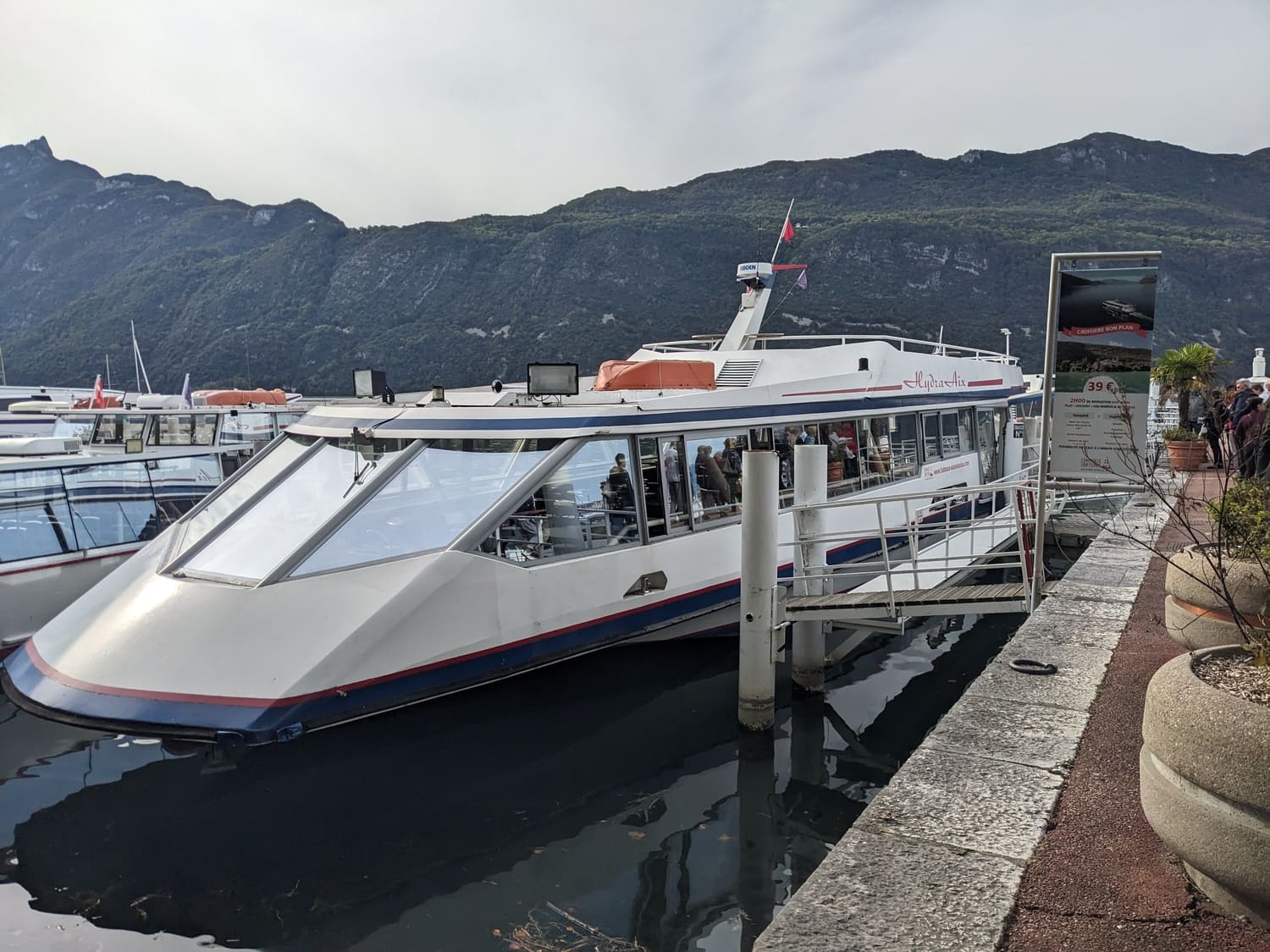 Bateau aix les bains croisière abbaye hautecombe