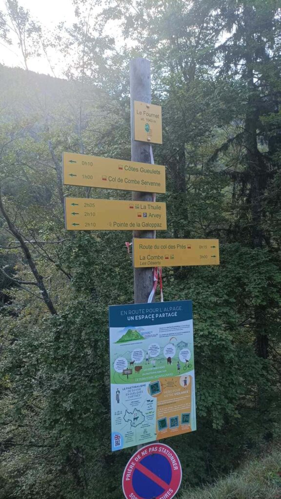 Pointe galoppaz topo randonée