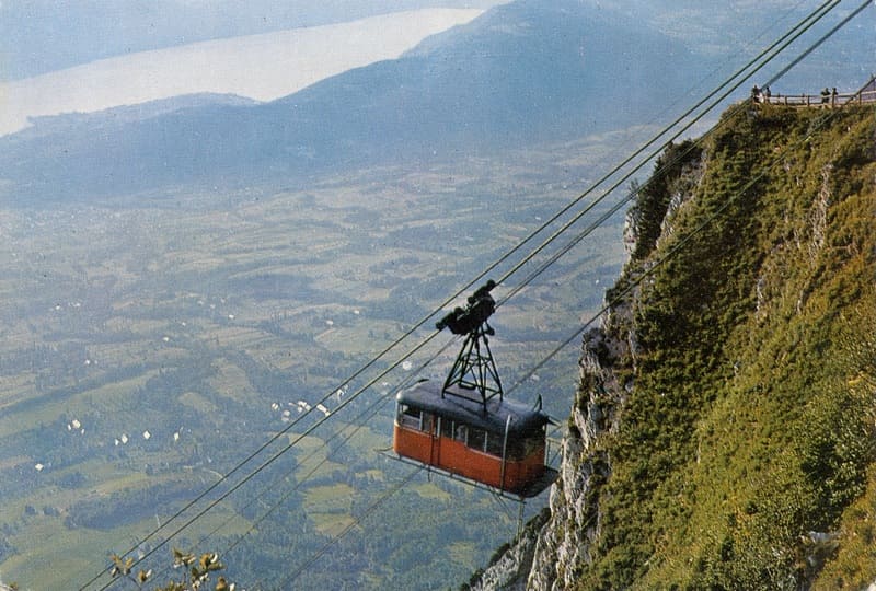 cabine télépherique Mont Revard