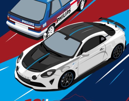 Rassemblement Renault Sport et Alpine à Aix-les-Bains