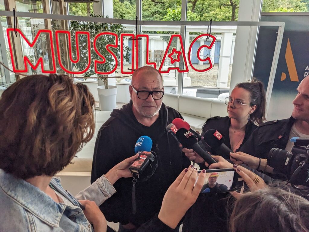 Conférence de presse Musilac 2024 avec Rémi Perrier