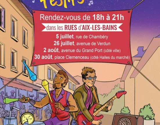 Vendredis-festifs-2024 aix les bains