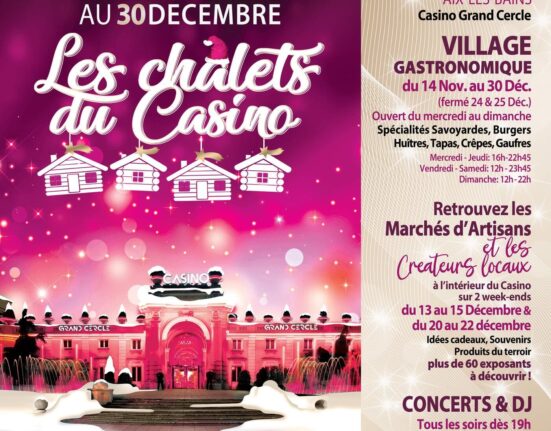 Chalets du casino montagnettes 2024 aix les bains