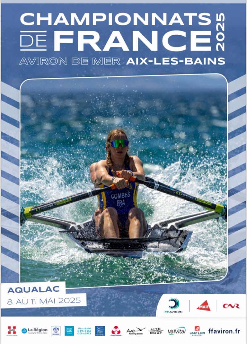 Championnats de France d’Aviron de Mer & Beach Rowing Sprint aix les bains