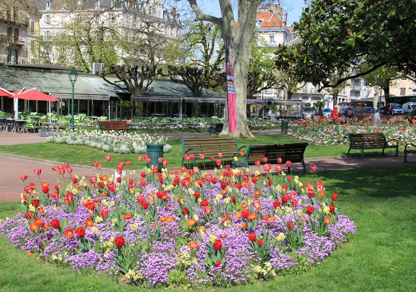 jardins aix les bains decouverte