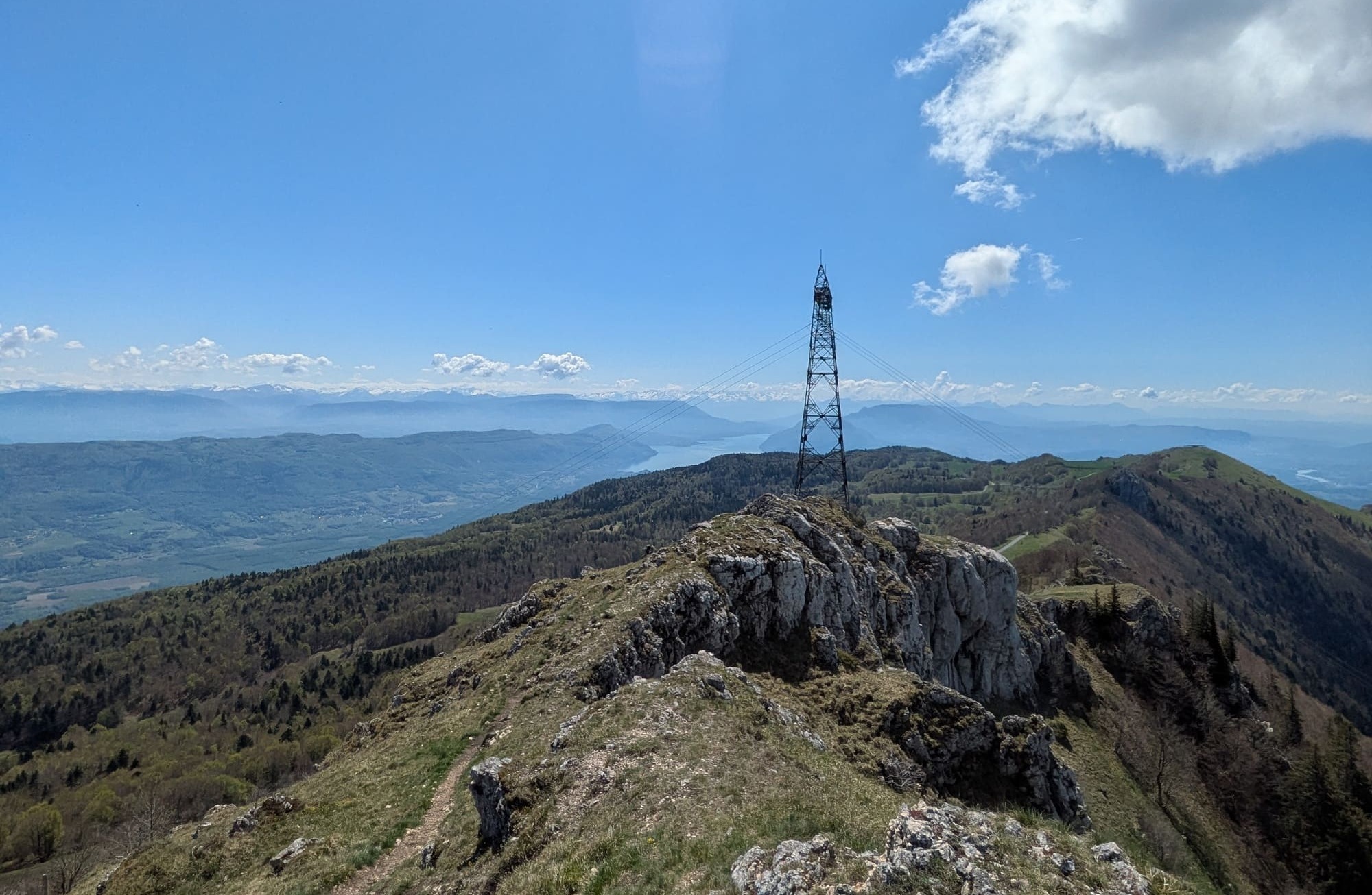 topo Rando Grand Colombier Lac du Bourget