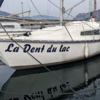 Bateau la dent du lac