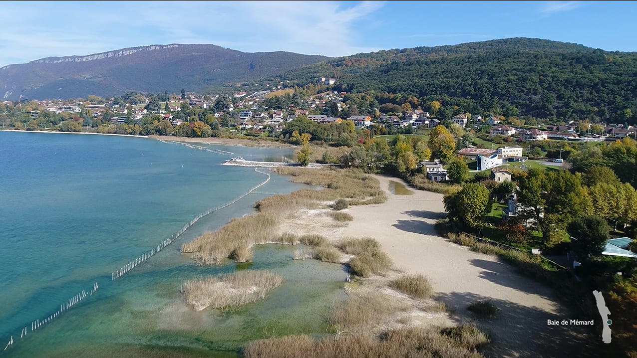 Baisse niveau lac du bourget memard