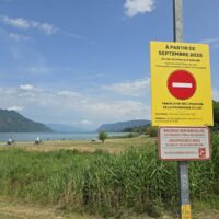 Fermeture promenade du lac