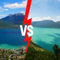 Lac annecy ou lac du Bourget lequel choisir