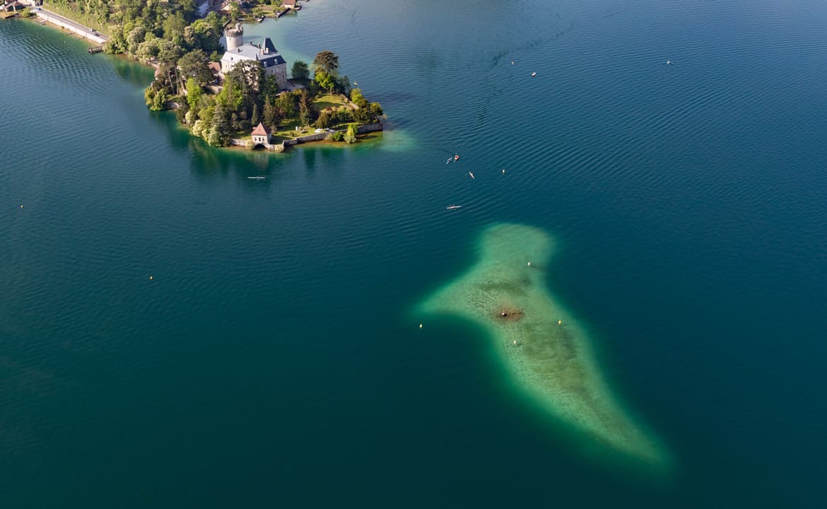 Lac annecy turquoise