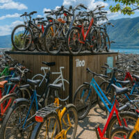 Vélos consignes casiers Aix les Bains