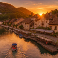 Village de Chanaz venise des Alpes