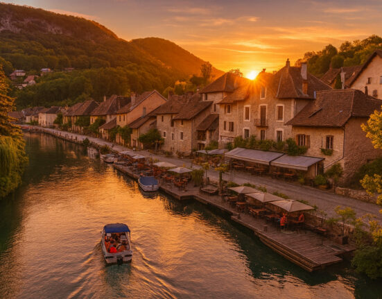 Village de Chanaz venise des Alpes