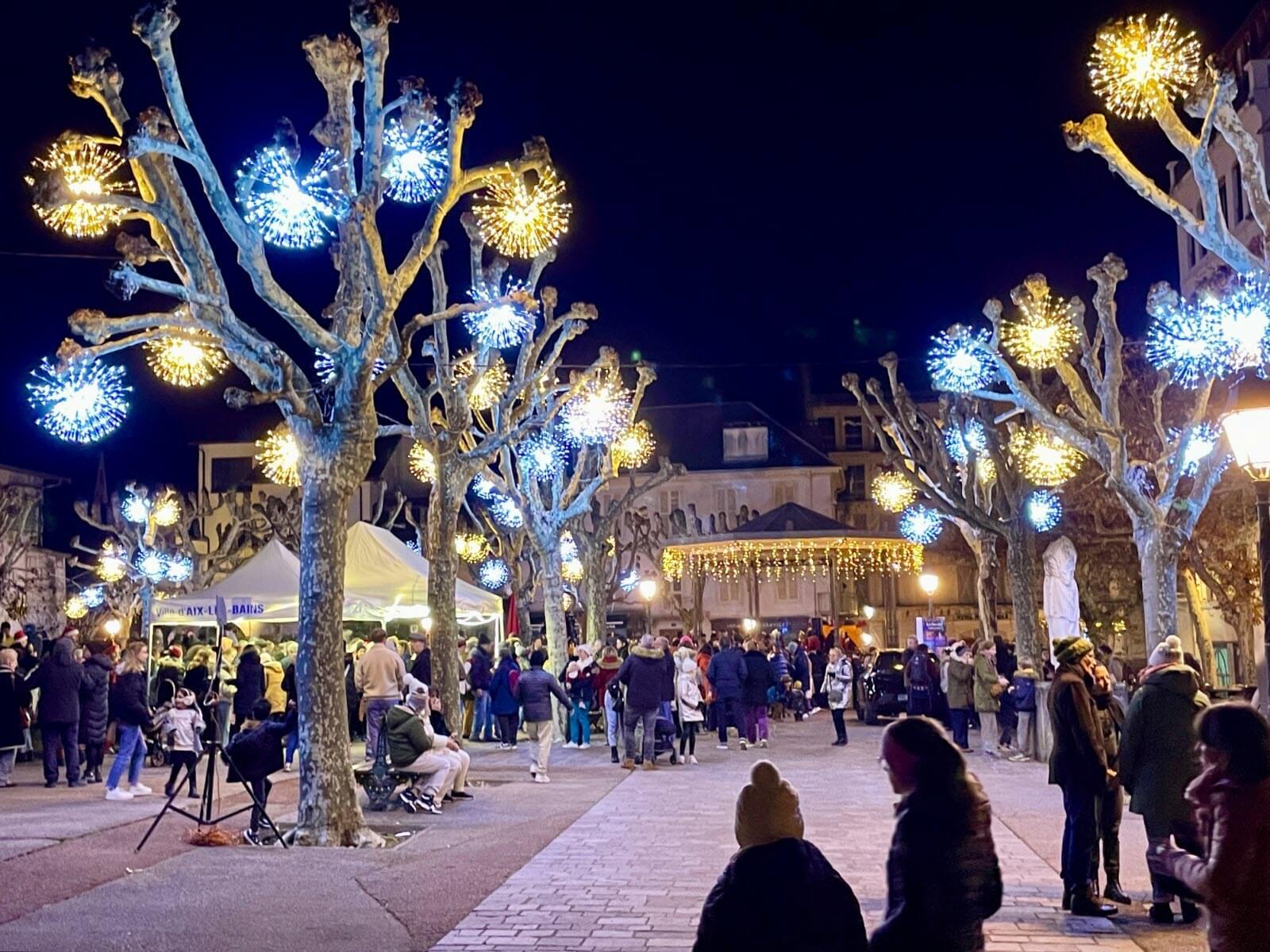 Animations de noël à Aix-les-Bains