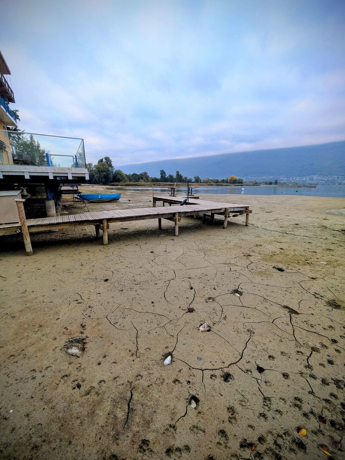 Baisse 2025 lac du bourget