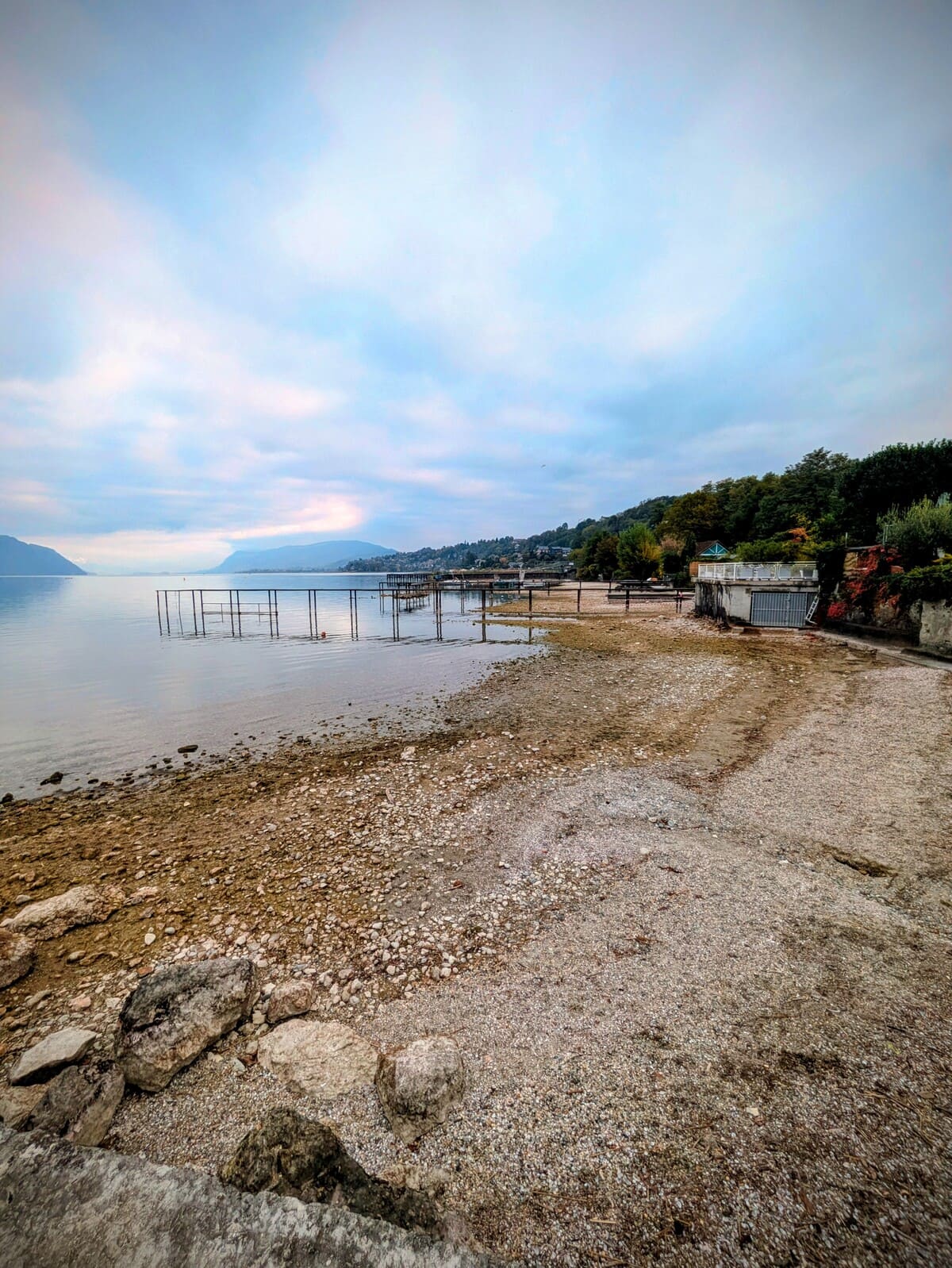 Baisse 2025 niveau lac du bourget