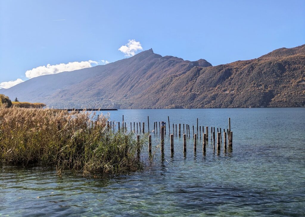 Baisse niveau lac du Bourget 2025