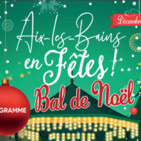 Programme animations Noël Aix les Bains 2025