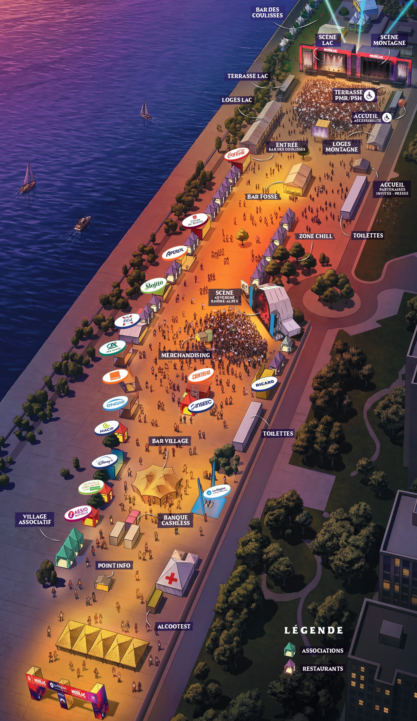 Plan site Musilac 2026