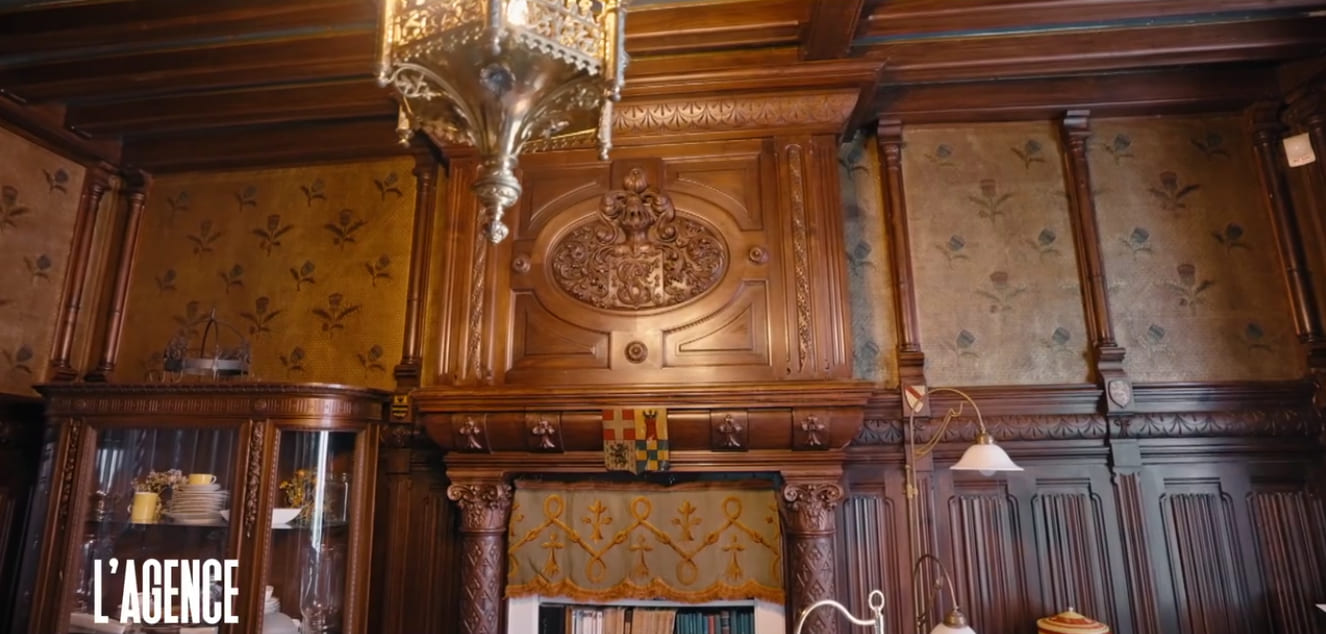 Boiseries Le Château Rose du lac du Bourget