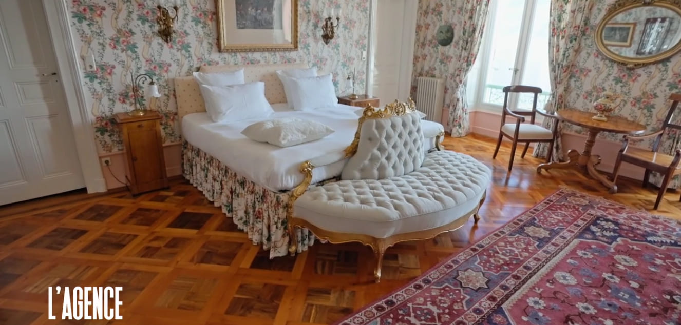 Chambre Château Rose du lac du Bourget