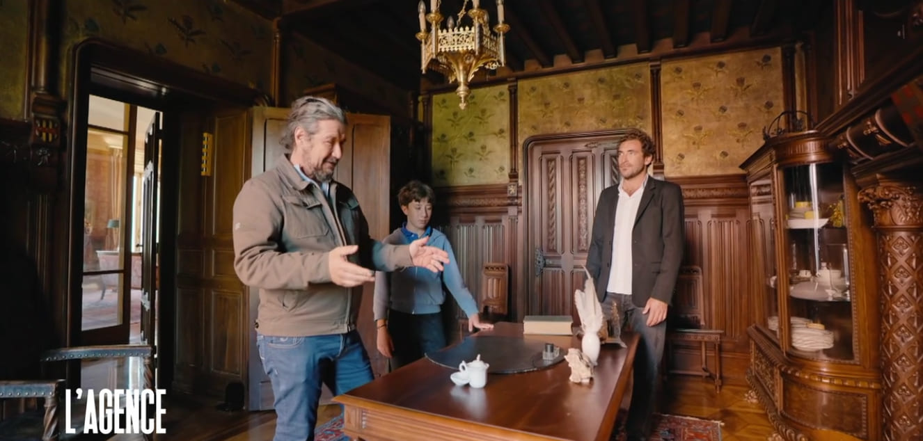 Intérieur Château Rose du lac du Bourget